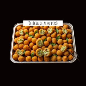 Mini Bolinha de Alho Poro